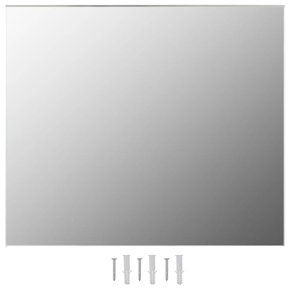 vidaXL Frameless Mirror 31.5"x23.6" Glass, 283646. Picture 2
