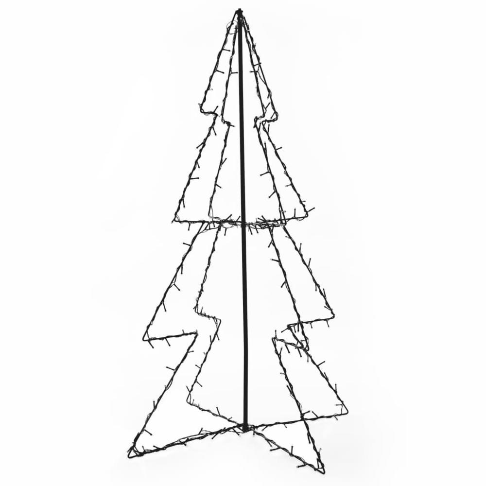 Christmas Cone Tree 160 LEDs Indoor and Outdoor 30.7"x47.2". Picture 1