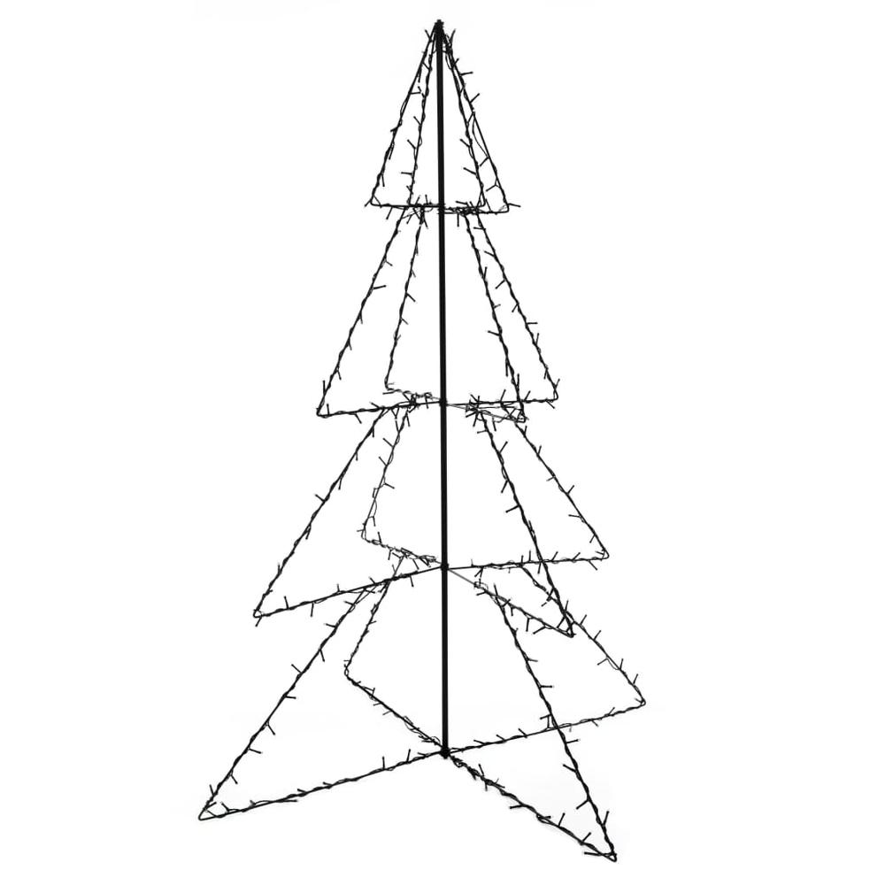 Christmas Cone Tree 240 LEDs Indoor and Outdoor 45.3"x59.1". Picture 1