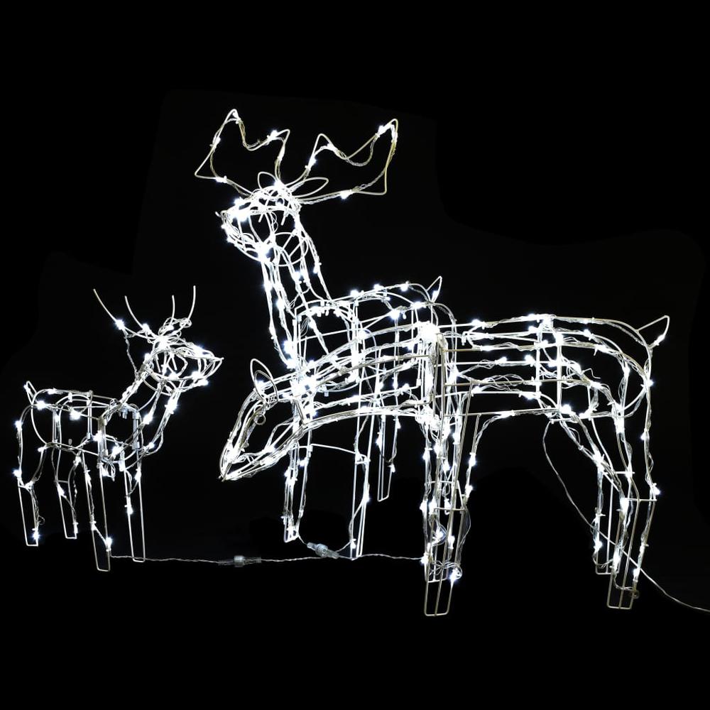 3 Piece Christmas Light Display Reindeers 229 LEDs. Picture 2