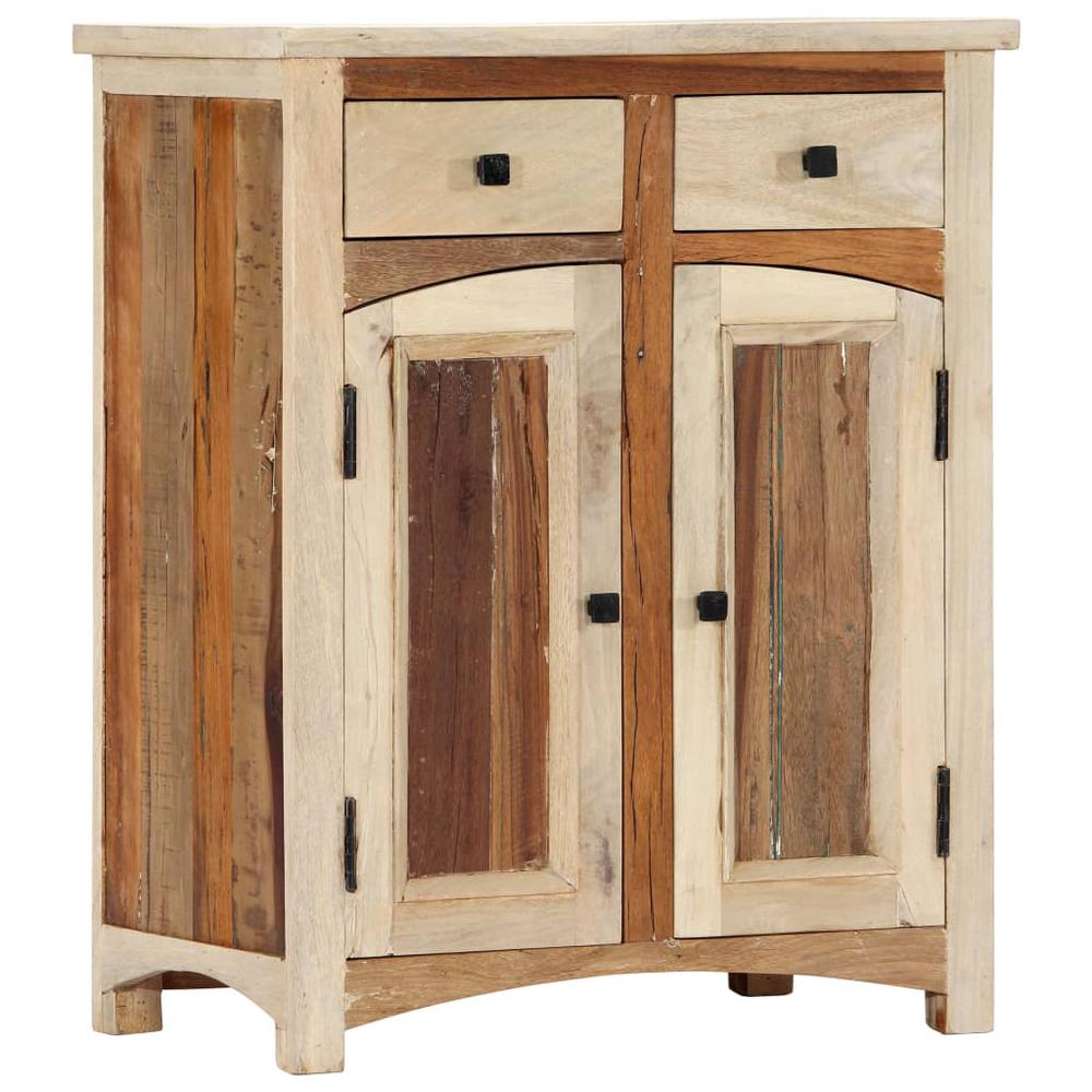 vidaXL Side Cabinet 23.6"x11.8"x29.9" Solid Reclaimed Wood, 282730. Picture 1