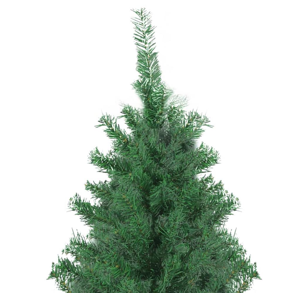vidaXL Artificial Christmas Tree 118.1" Green, 284291. Picture 5
