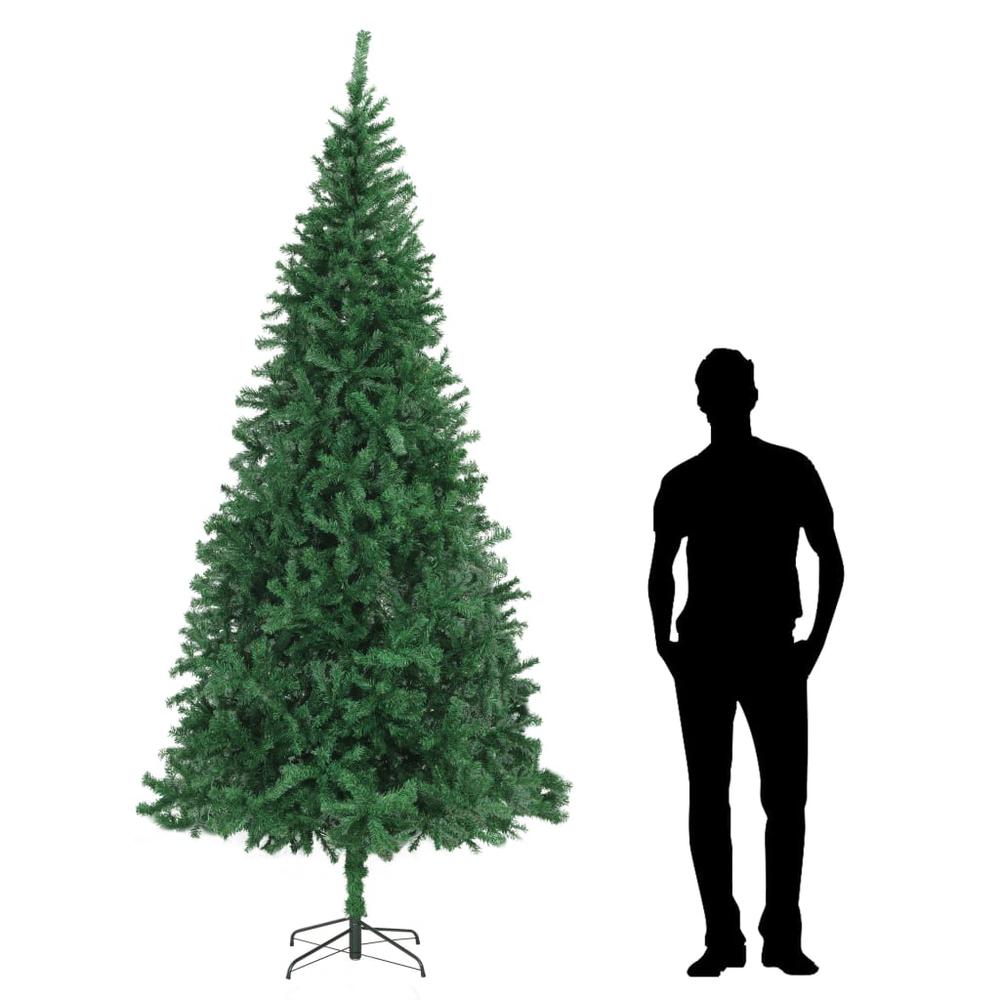 vidaXL Artificial Christmas Tree 118.1" Green, 284291. Picture 1