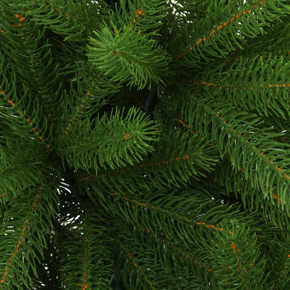 vidaXL Artificial Christmas Tree Lifelike Needles 35.4" Green, 284327. Picture 2