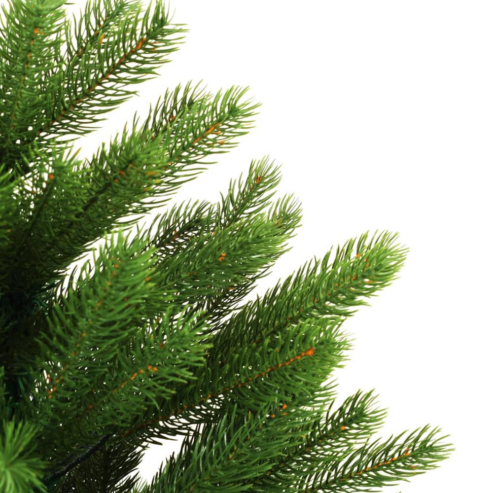 vidaXL Artificial Christmas Tree Lifelike Needles 35.4" Green, 284327. Picture 5