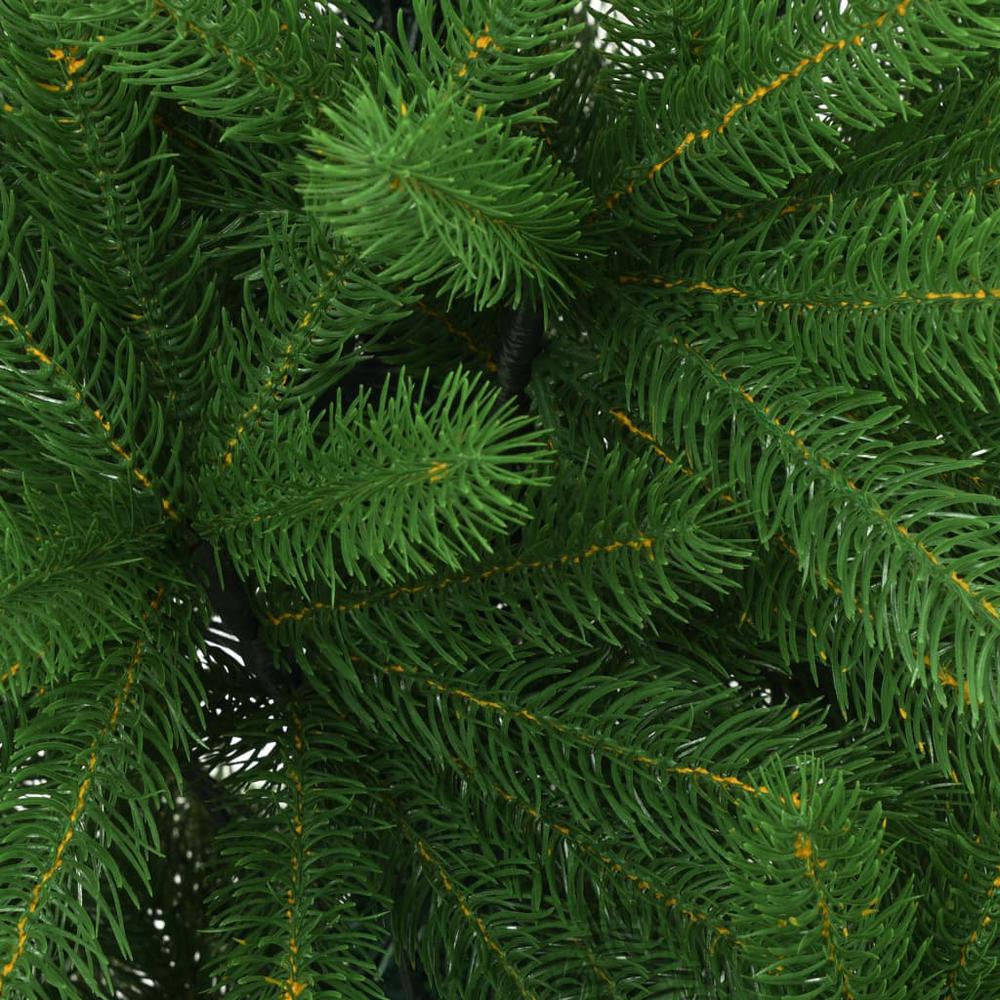 vidaXL Artificial Christmas Tree Lifelike Needles 94.5" Green, 284329. Picture 2