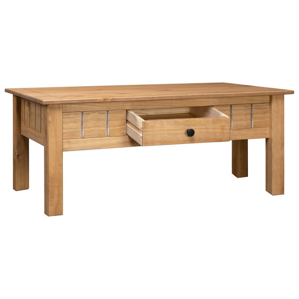 Coffee Table 39.4"x23.6"x17.7" Solid Pine Wood Panama Range. Picture 2