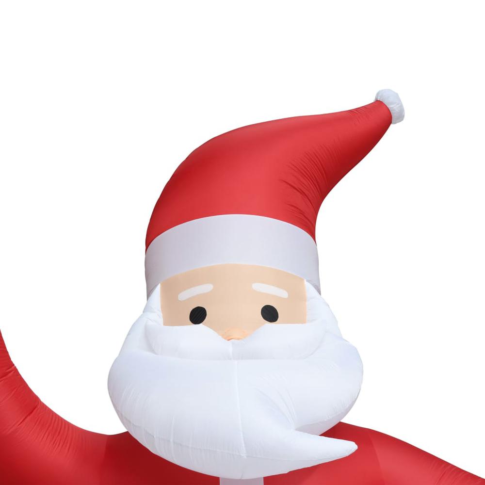 Christmas Inflatable Santa Claus LED IP20 236.2" XXL. Picture 4