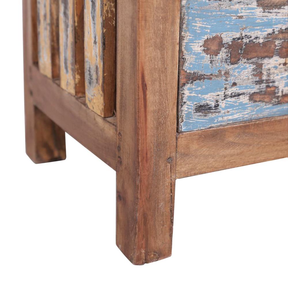 Bedside Cabinet 16.1"x11.8"x19.7" Solid Reclaimed Wood. Picture 7