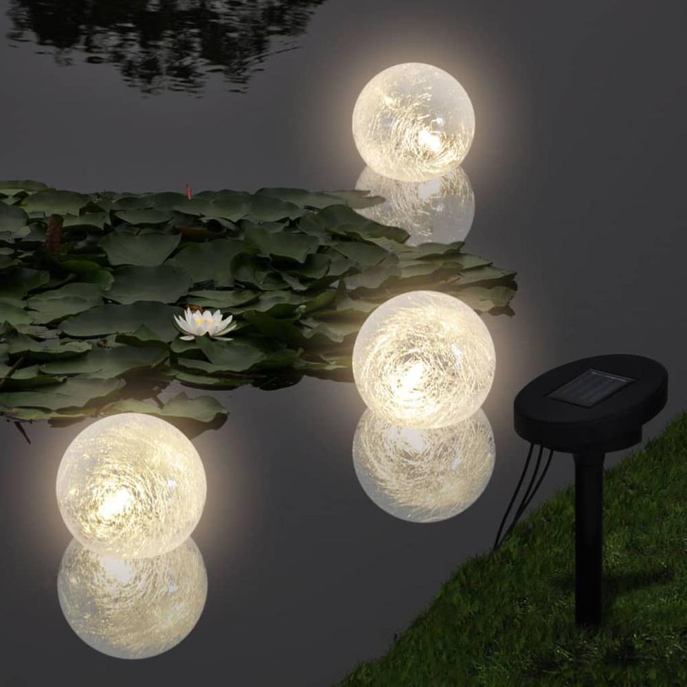 vidaXL Floating Lamps 6 pcs LED for Pond and Pool 7120. Picture 2