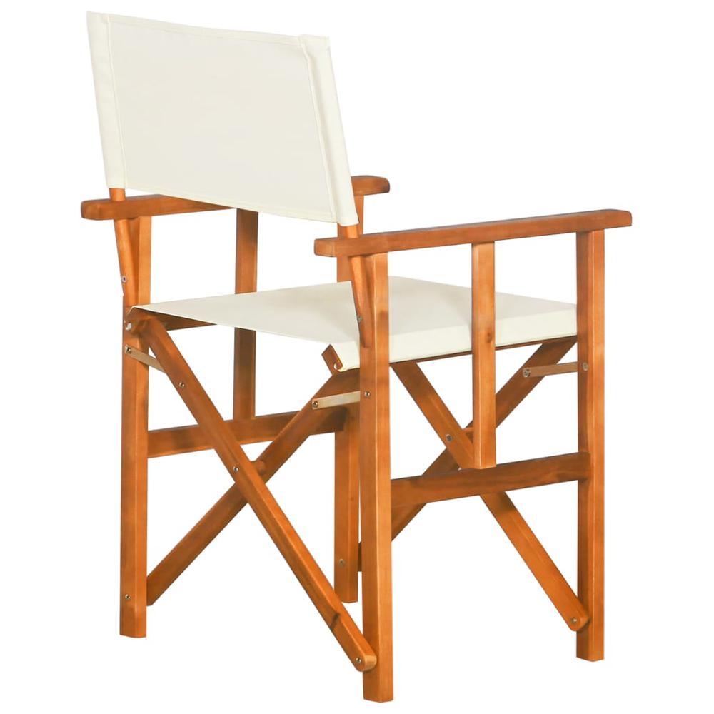 vidaXL Director's Chairs 2 pcs Solid Acacia Wood, 45946. Picture 2