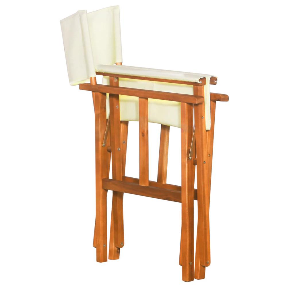 vidaXL Director's Chairs 2 pcs Solid Acacia Wood, 45946. Picture 6