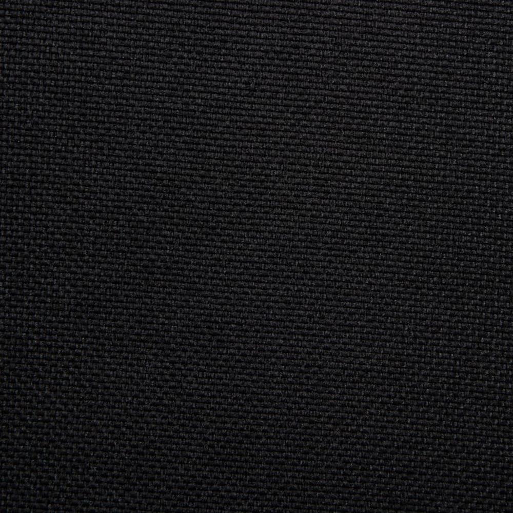 Swivel Office Chair Black Fabric. Picture 6