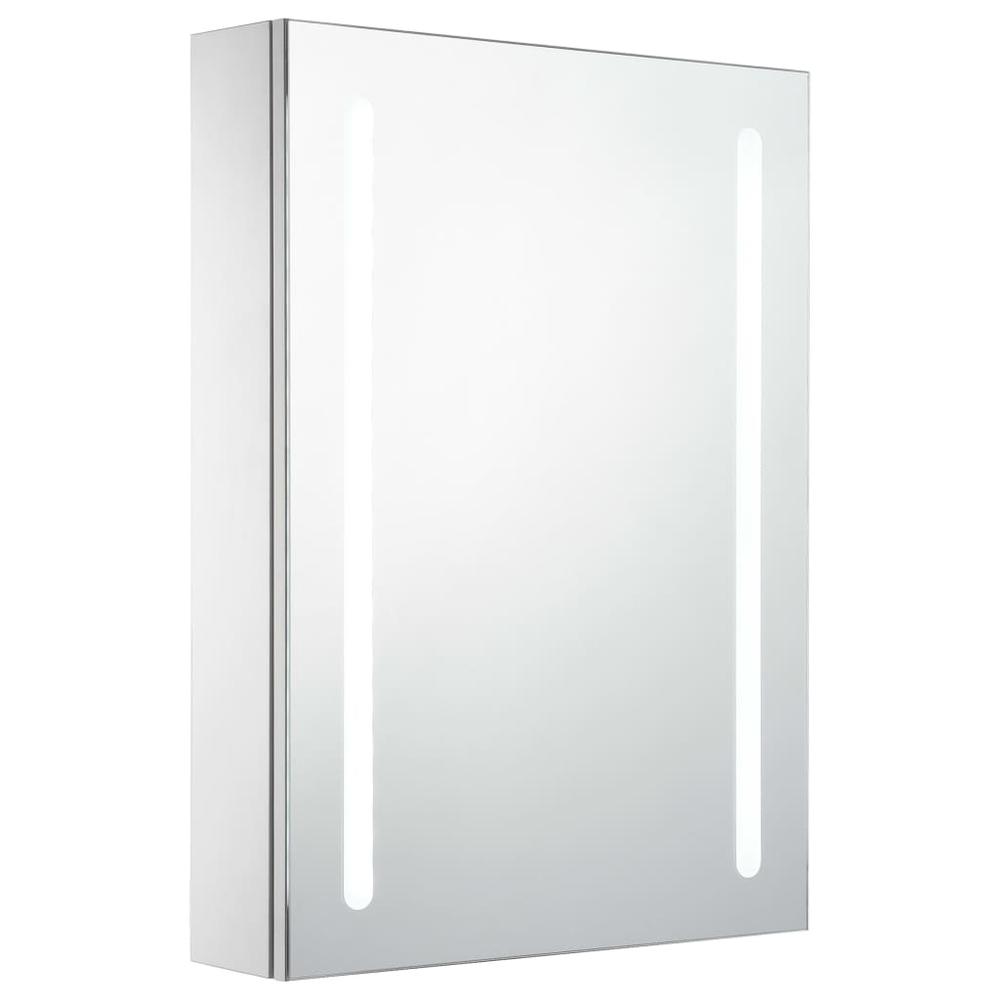 LED Bathroom Mirror Cabinet 19.7"x5.1"x27.6". Picture 1