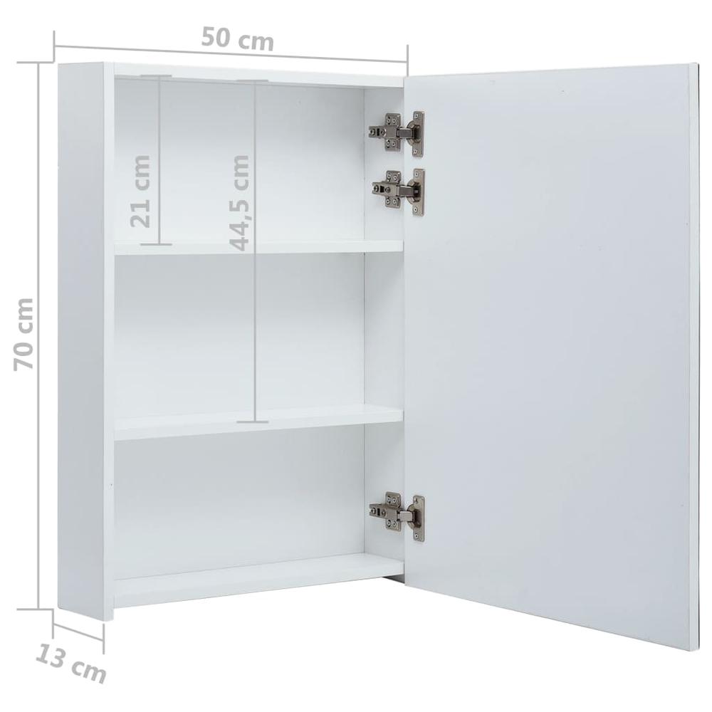 LED Bathroom Mirror Cabinet 19.7"x5.1"x27.6". Picture 7