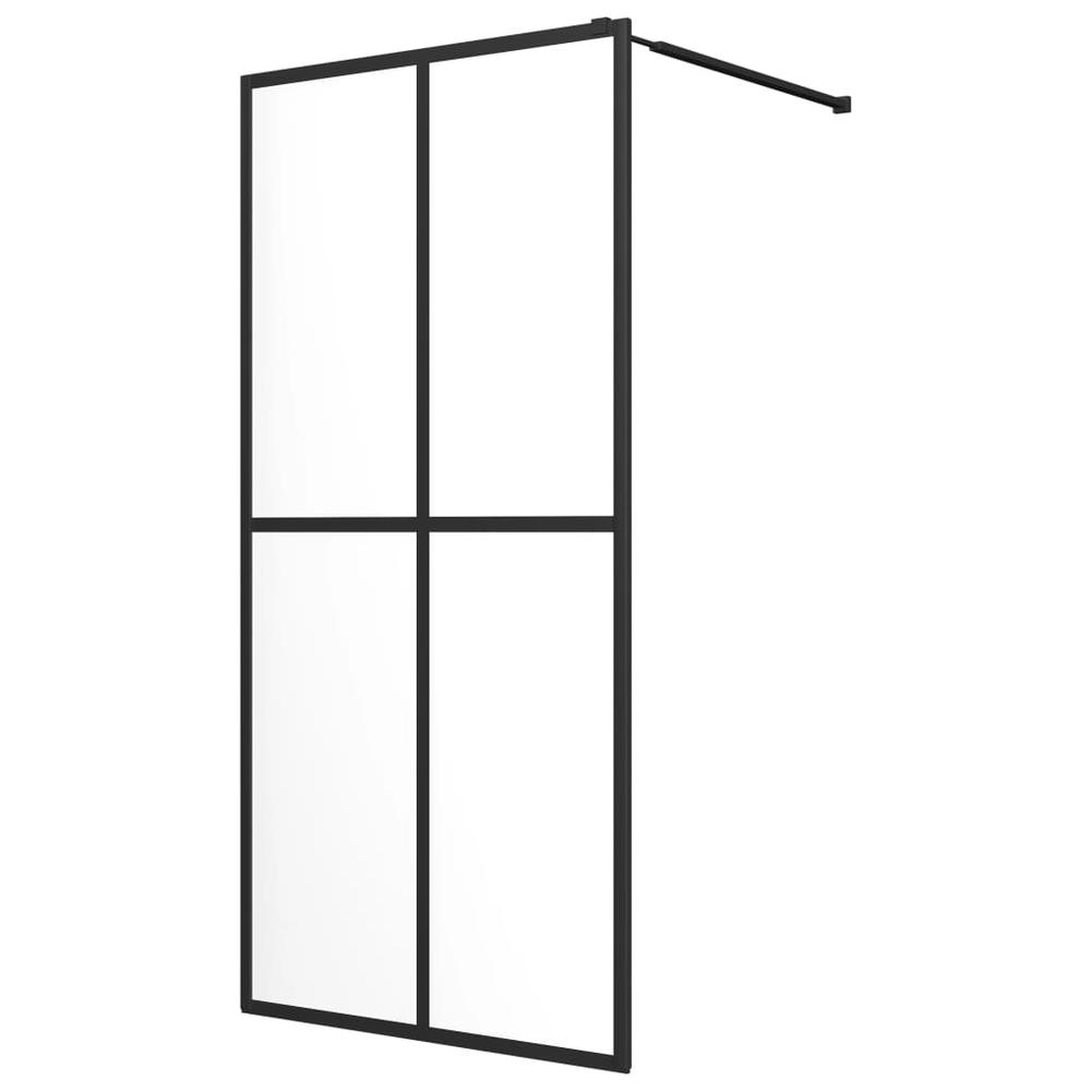 Walk-in Shower Screen Clear Tempered Glass 31.5"x76.8". Picture 1