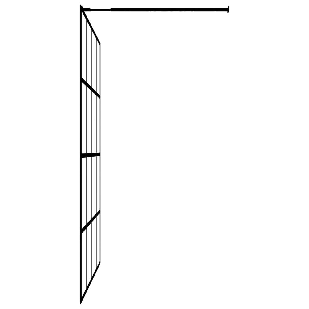 Walk-in Shower Screen Frosted Tempered Glass 31.5"x76.8". Picture 3