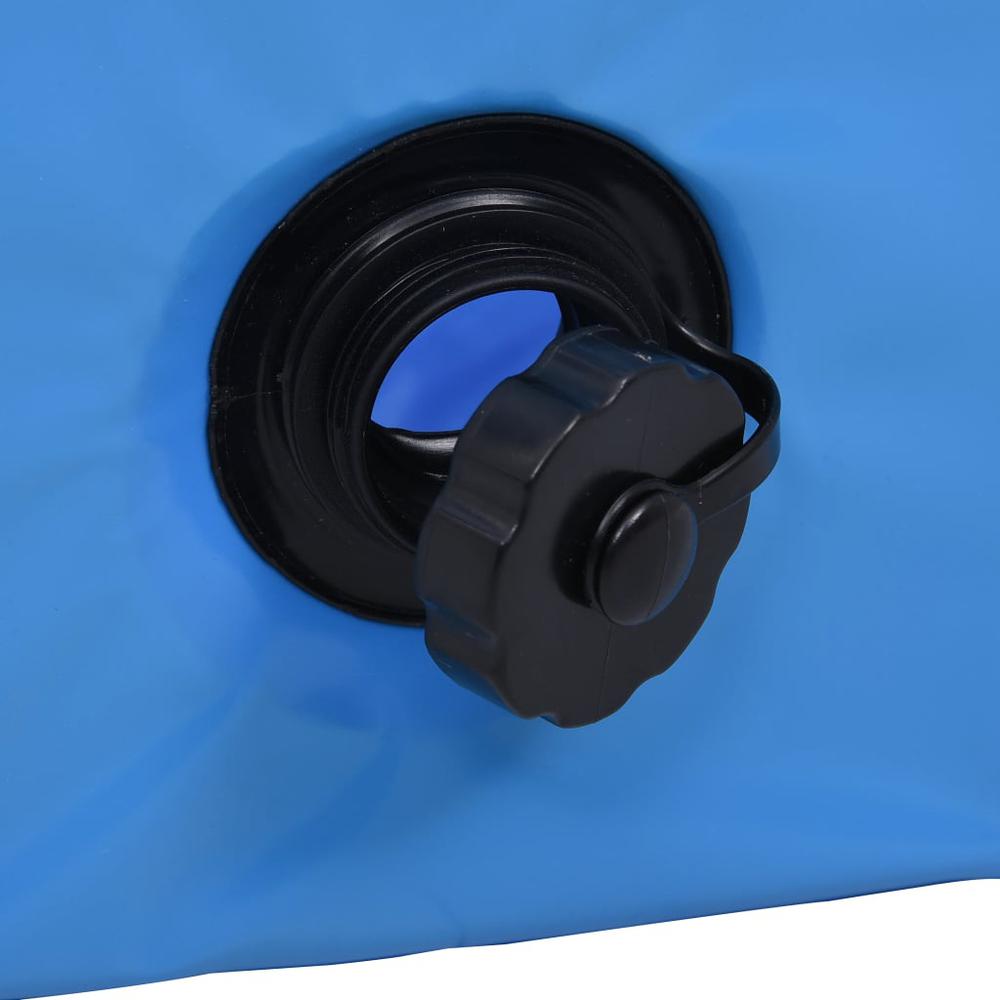 vidaXL Foldable Dog Swimming Pool Blue 31.5"x7.9" PVC, 170825. Picture 7