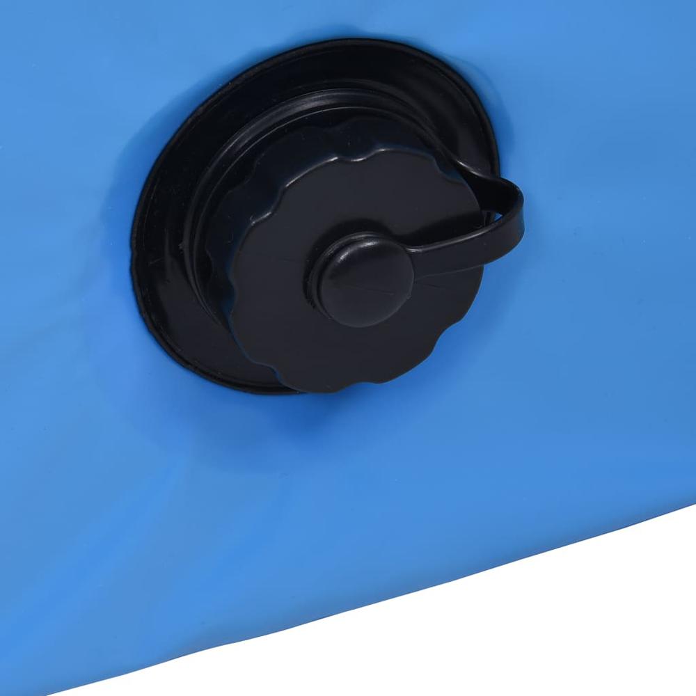 vidaXL Foldable Dog Swimming Pool Blue 63"x11.8" PVC, 170827. Picture 7