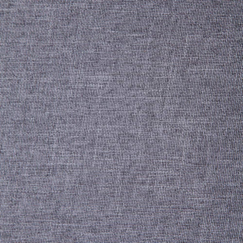 vidaXL Armchair with Chrome Feet Light Gray Fabric, 282266. Picture 3