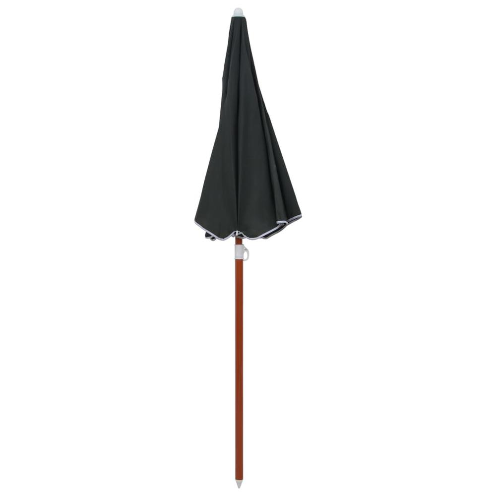 vidaXL Parasol with Steel Pole 70.9" Anthracite 7804. Picture 3
