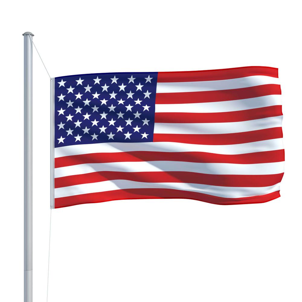 vidaXL US Flag 35.4"x59.1" 6064. Picture 4