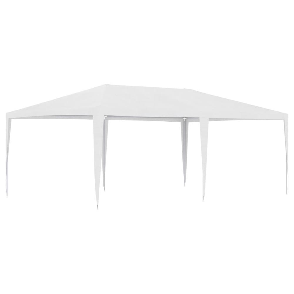 vidaXL Party Tent 13.1'x19.7' White, 48499. Picture 1