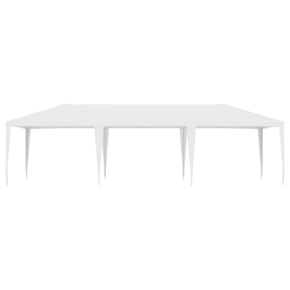 vidaXL Party Tent 13.1'x29.5' White, 48500. Picture 3