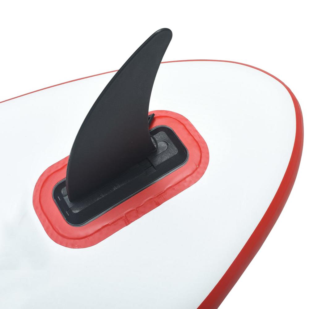 vidaXL Center Fin for Stand Up Paddle Board 7.2"x8.3" Plastic Black, 92207. Picture 2