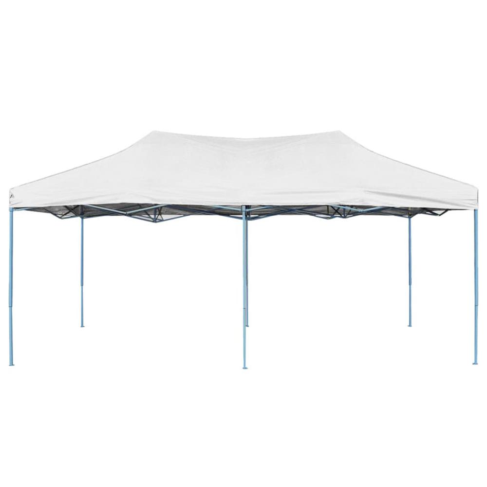 vidaXL Professional Folding Party Tent 118.1"x236.2" Steel White, 48864. Picture 2