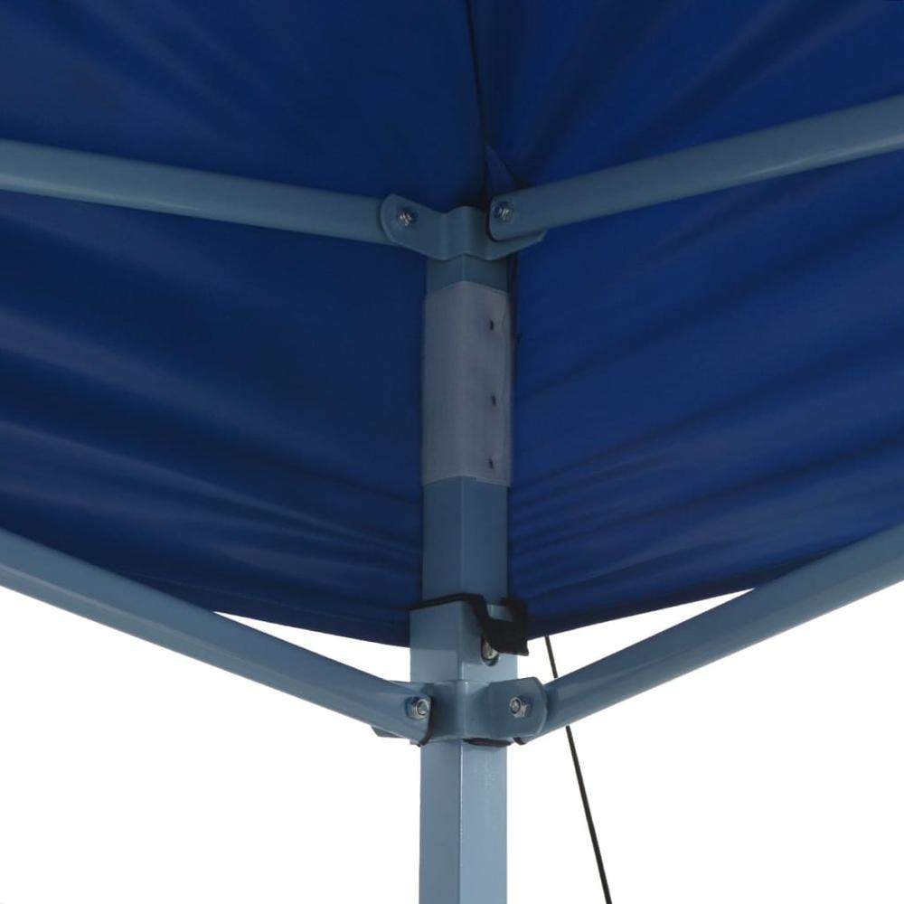 vidaXL Professional Folding Party Tent 118.1"x157.5" Steel Blue, 48889. Picture 4