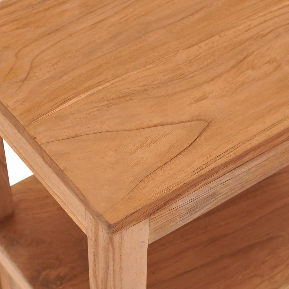 Bedside Cabinet 15.7"x11.8"x19.7" Solid Wood Teak. Picture 5