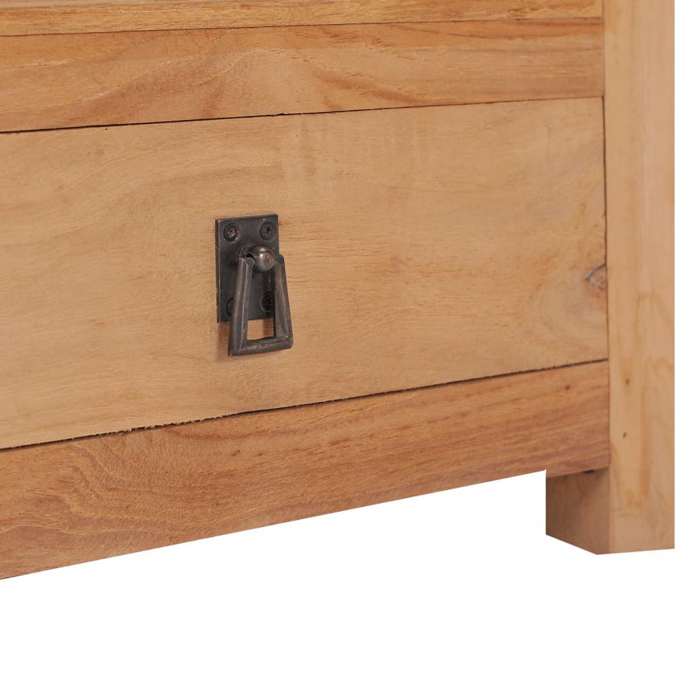Bedside Cabinet 15.7"x11.8"x19.7" Solid Wood Teak. Picture 6