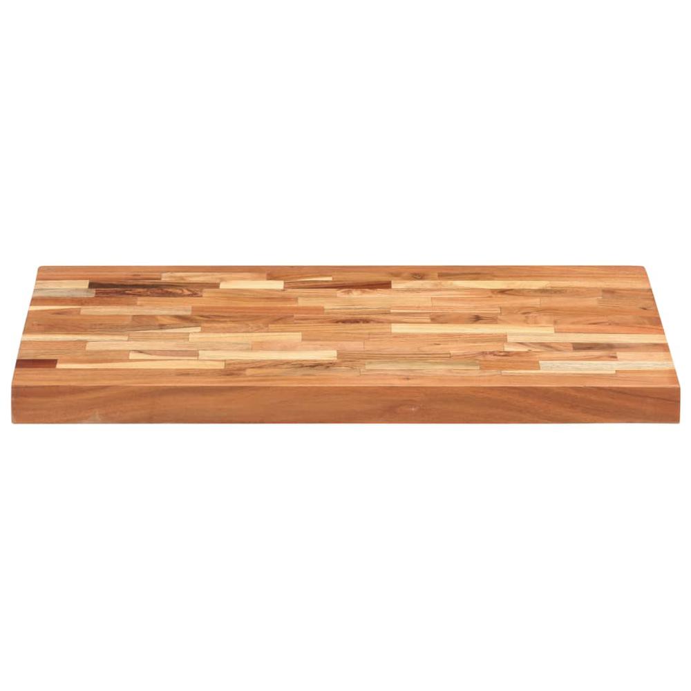 Chopping Board 23.6"x15.7"x1.6" Solid Wood Acacia. Picture 1
