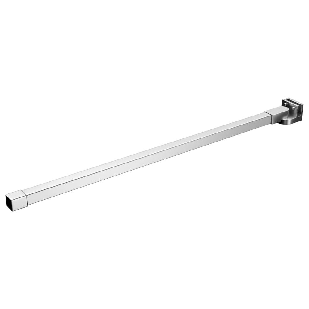 vidaXL Support Arm for Bath Enclosure Stainless Steel 27.6"-47.2". Picture 5