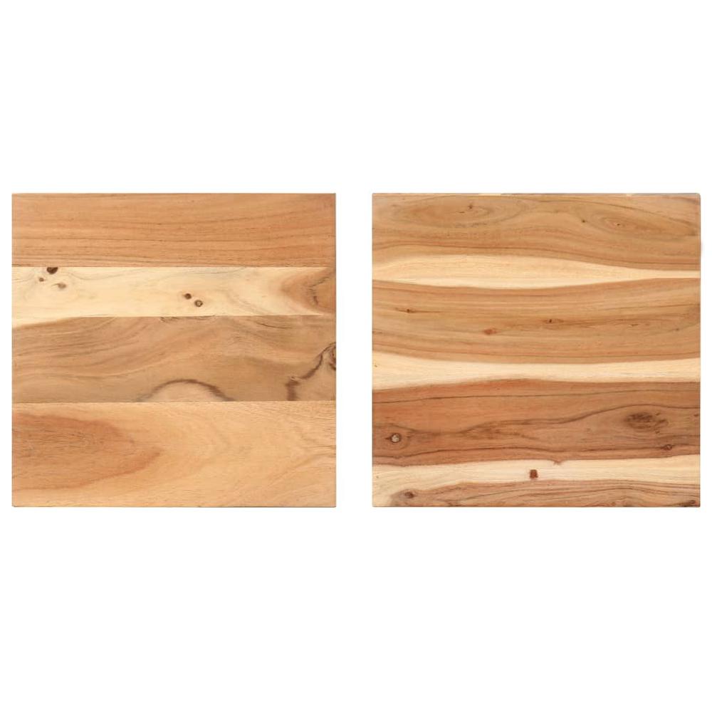 vidaXL Side Tables 2 pcs Solid Acacia Wood, 287351. Picture 4
