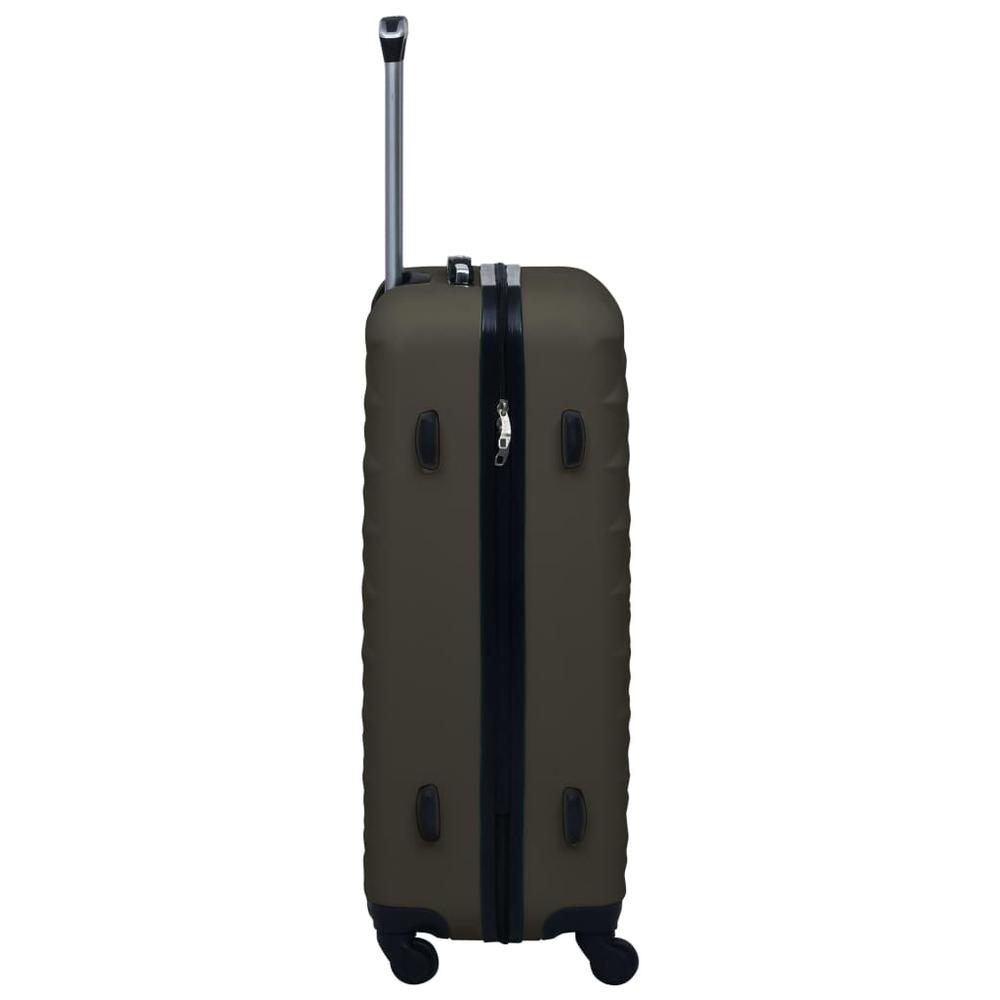 Hardcase Trolley Set 3 pcs Anthracite ABS. Picture 3