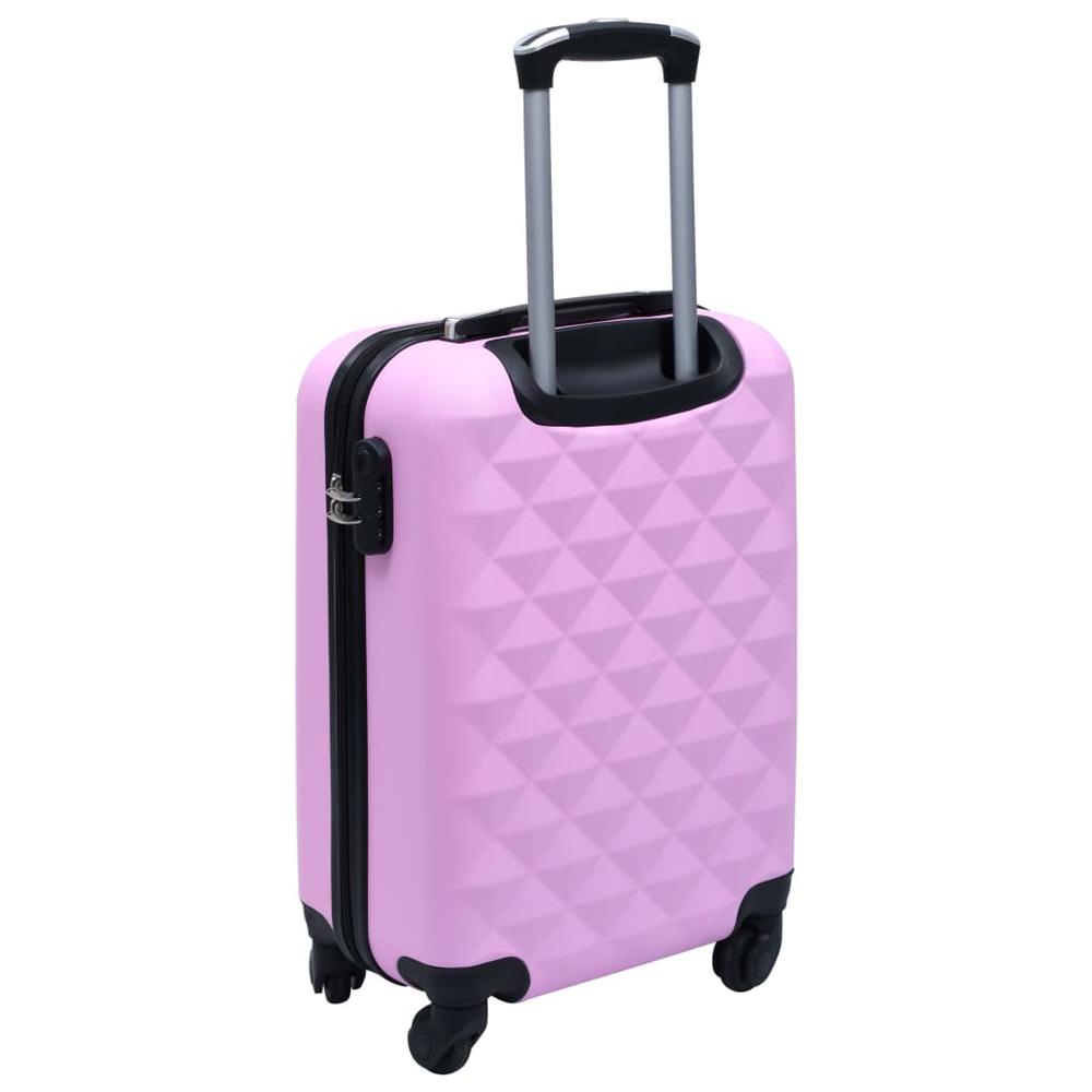 Hardcase Trolley Pink ABS. Picture 3