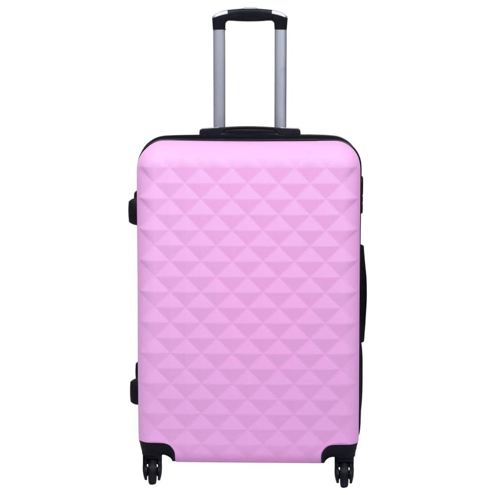 Hardcase Trolley Pink ABS. Picture 1