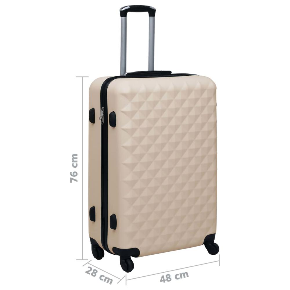 Hardcase Trolley Gold ABS. Picture 6