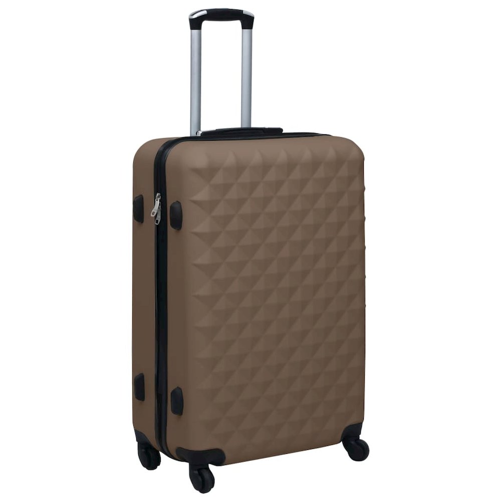 Hardcase Trolley Brown ABS. Picture 1