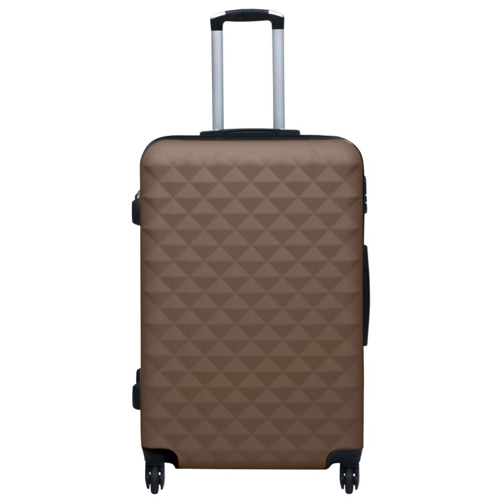 Hardcase Trolley Brown ABS. Picture 1