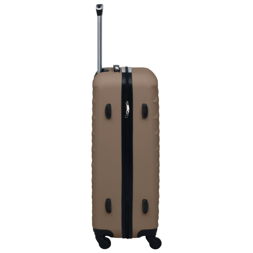 Hardcase Trolley Brown ABS. Picture 2