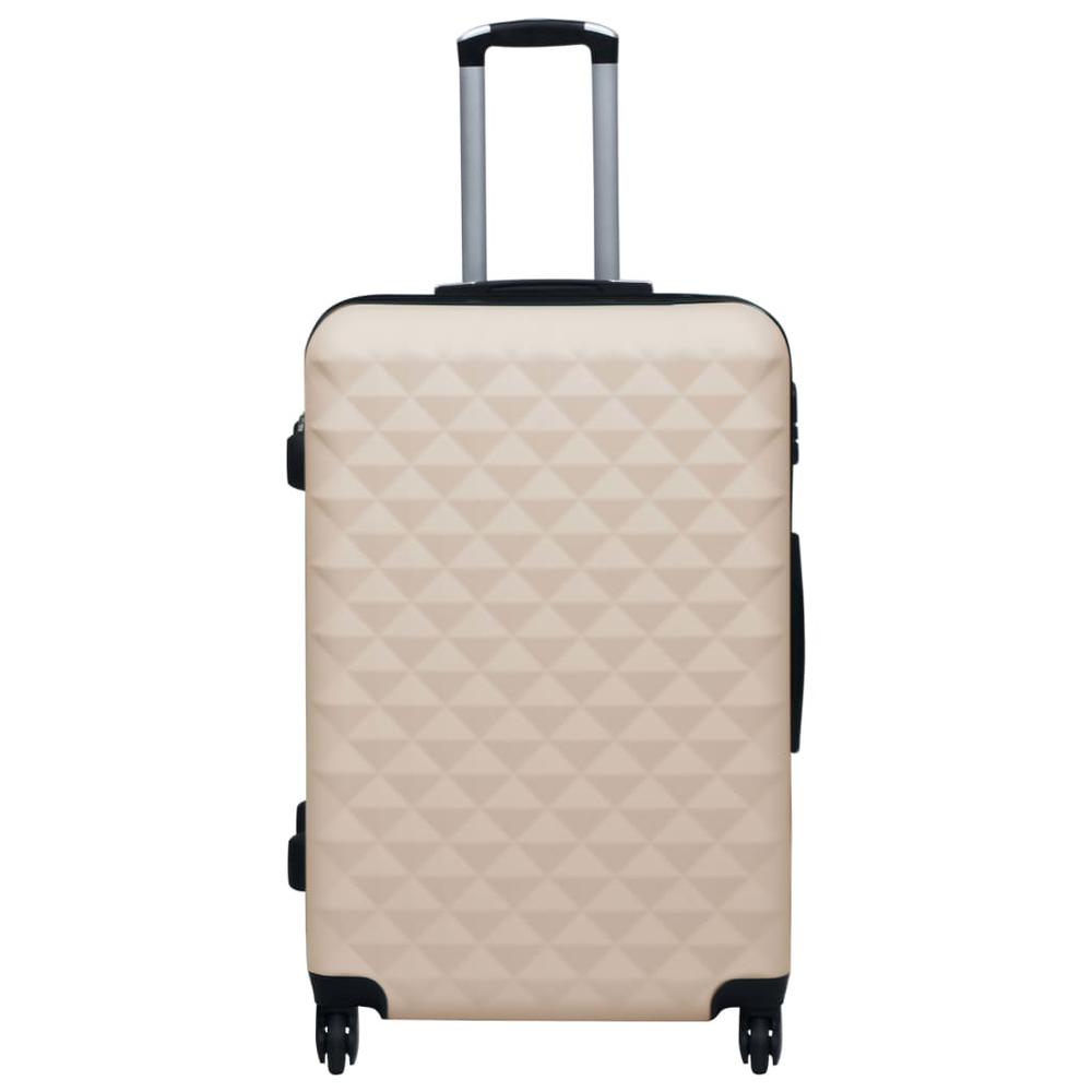 Hardcase Trolley Set 2 pcs Gold ABS. Picture 1