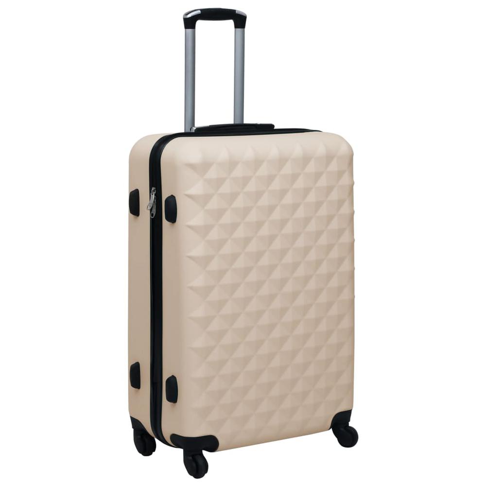 Hardcase Trolley Set 2 pcs Gold ABS. Picture 2