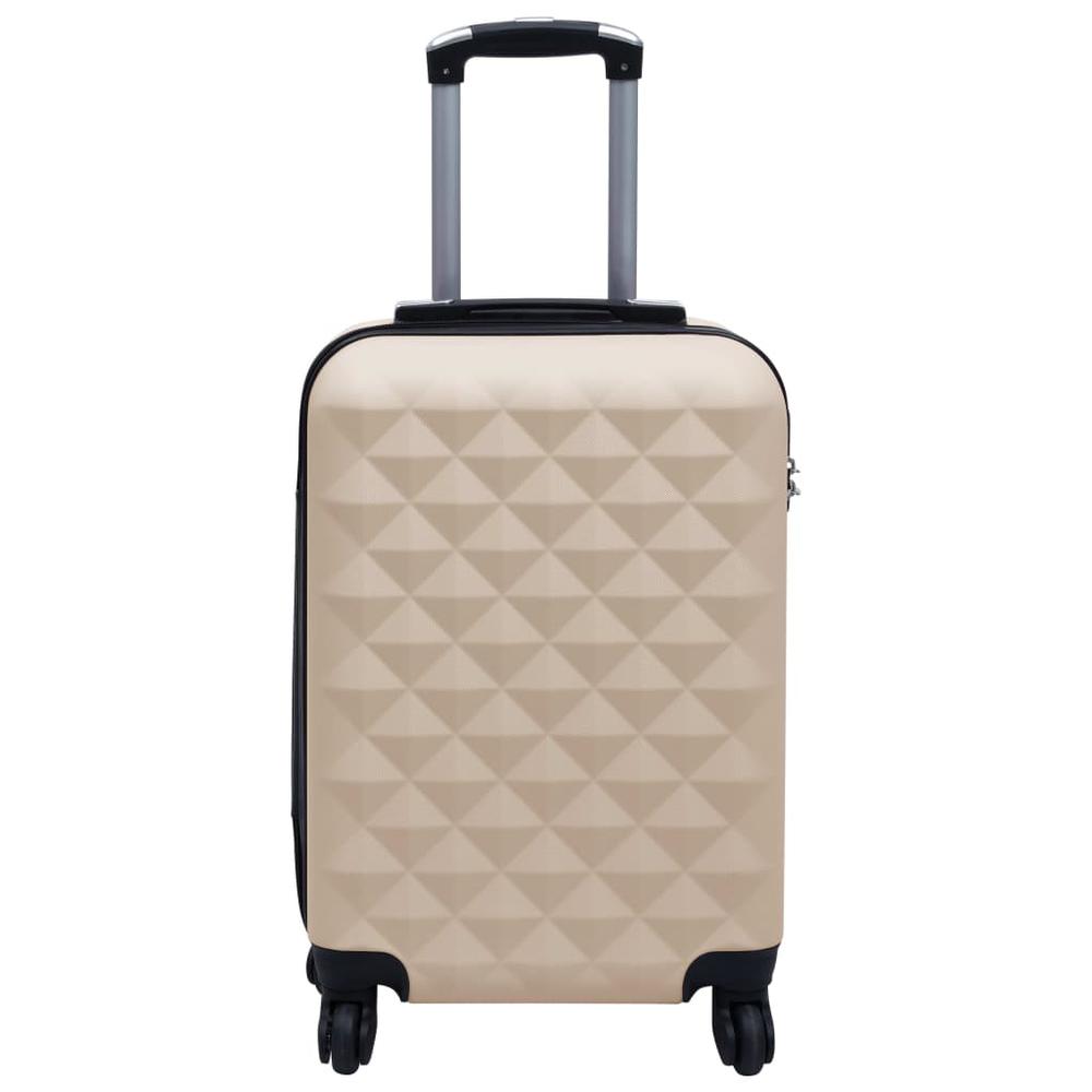 Hardcase Trolley Set 2 pcs Gold ABS. Picture 5