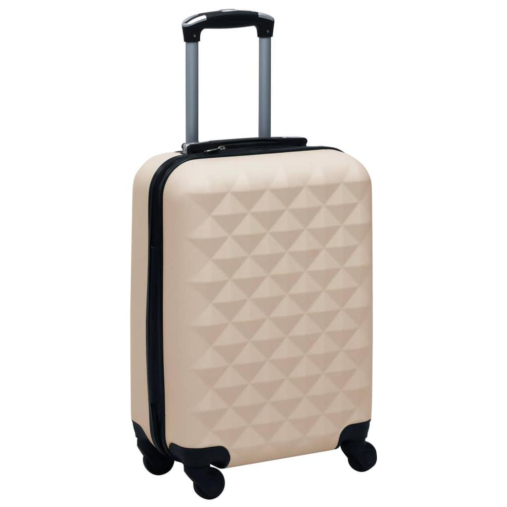 Hardcase Trolley Set 2 pcs Gold ABS. Picture 6