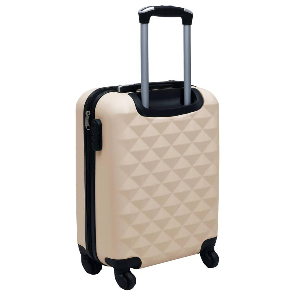 Hardcase Trolley Set 2 pcs Gold ABS. Picture 8