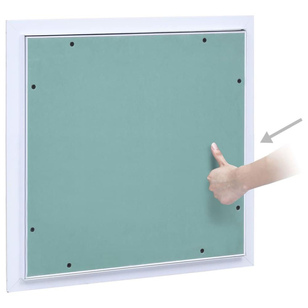 Access Panel with Aluminum Frame and Plasterboard 7.9"x7.9". Picture 2