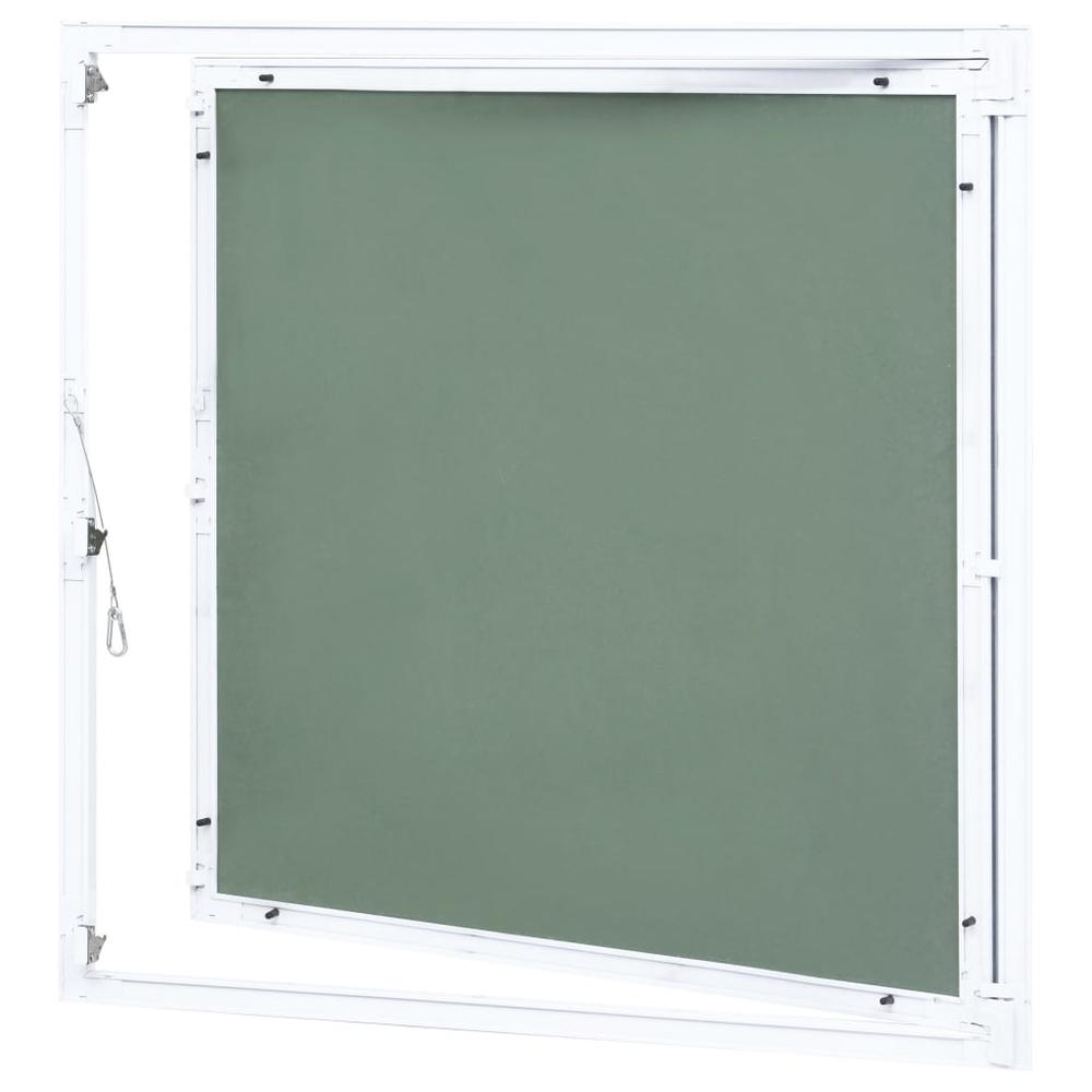 Access Panel with Aluminum Frame and Plasterboard 7.9"x7.9". Picture 6